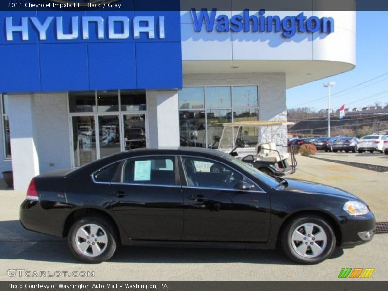 Black / Gray 2011 Chevrolet Impala LT