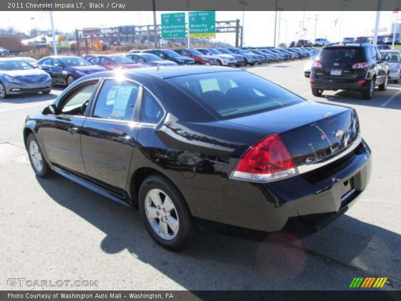 Black / Gray 2011 Chevrolet Impala LT
