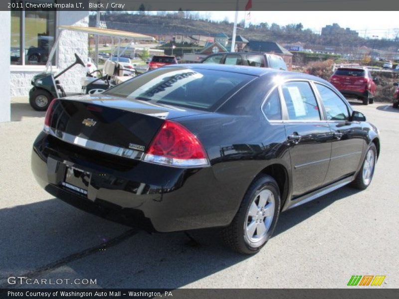 Black / Gray 2011 Chevrolet Impala LT