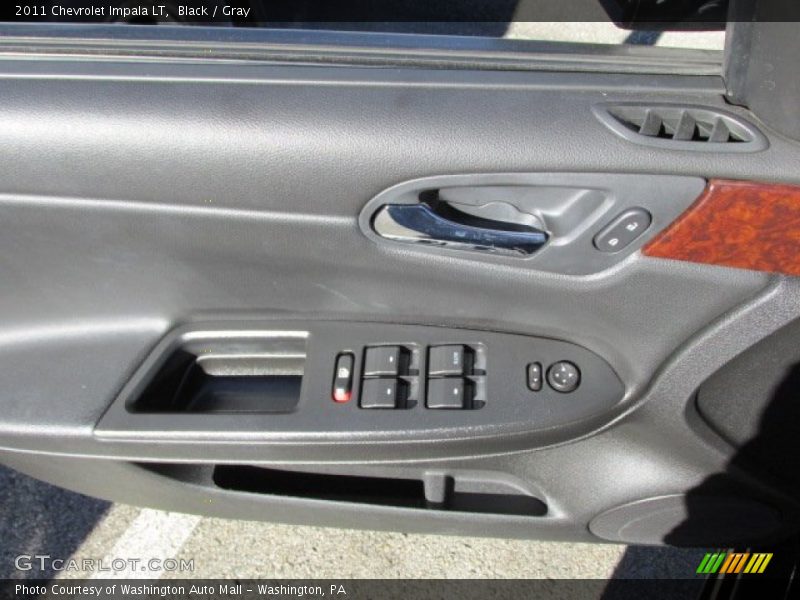 Black / Gray 2011 Chevrolet Impala LT