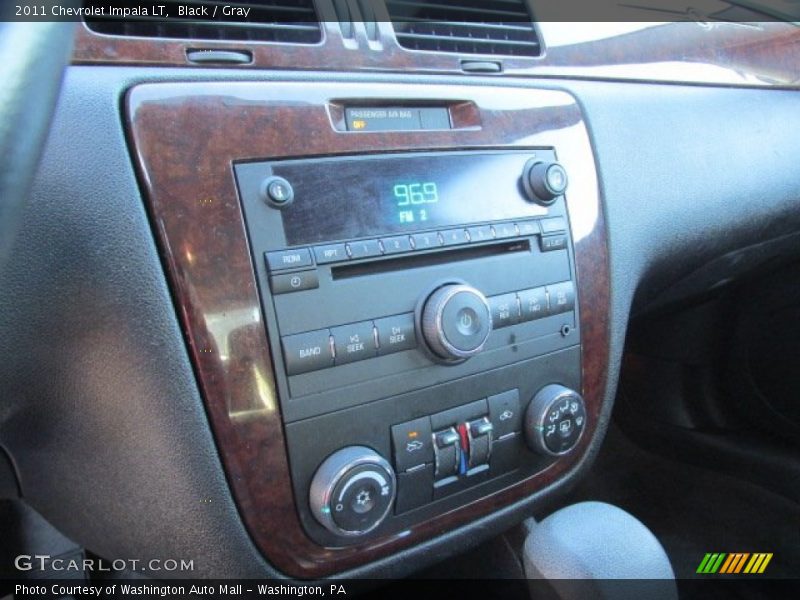 Black / Gray 2011 Chevrolet Impala LT