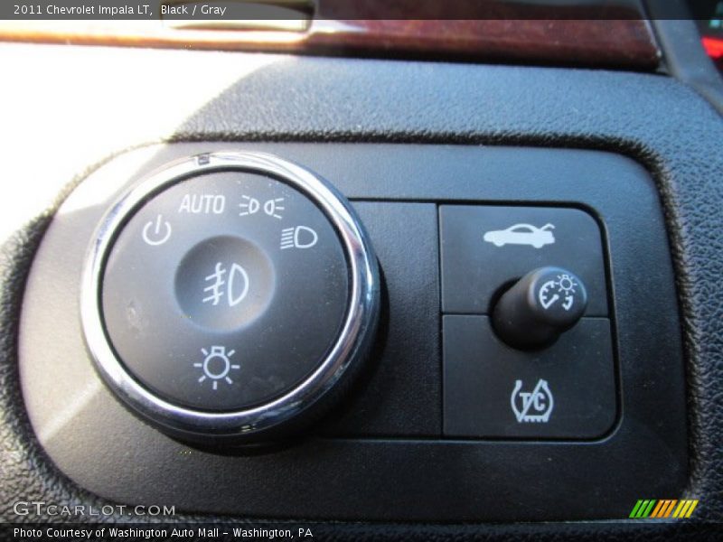 Black / Gray 2011 Chevrolet Impala LT