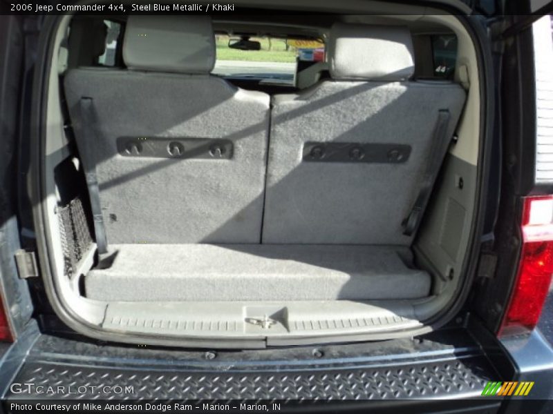 Steel Blue Metallic / Khaki 2006 Jeep Commander 4x4