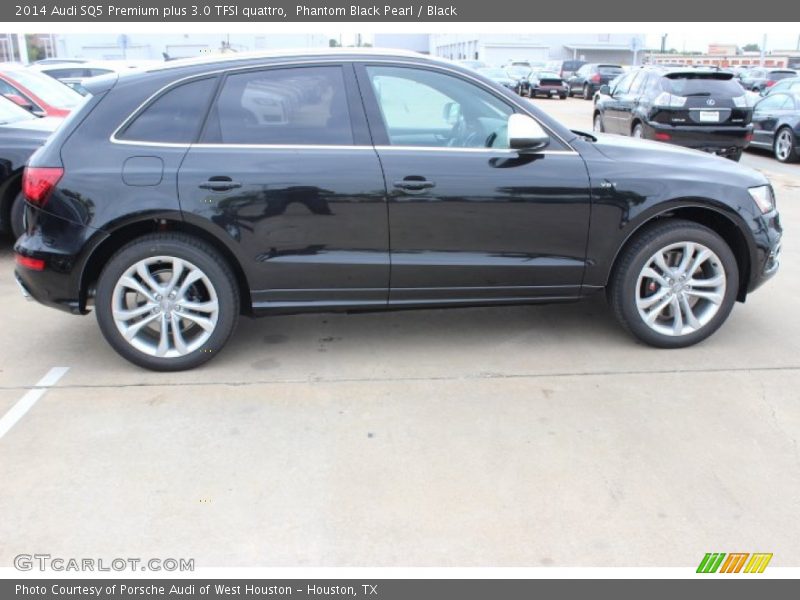 Phantom Black Pearl / Black 2014 Audi SQ5 Premium plus 3.0 TFSI quattro