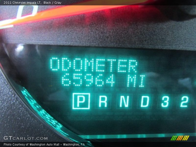 Black / Gray 2011 Chevrolet Impala LT