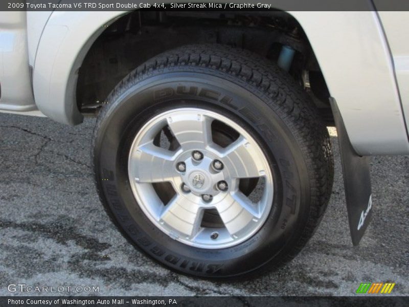 Silver Streak Mica / Graphite Gray 2009 Toyota Tacoma V6 TRD Sport Double Cab 4x4