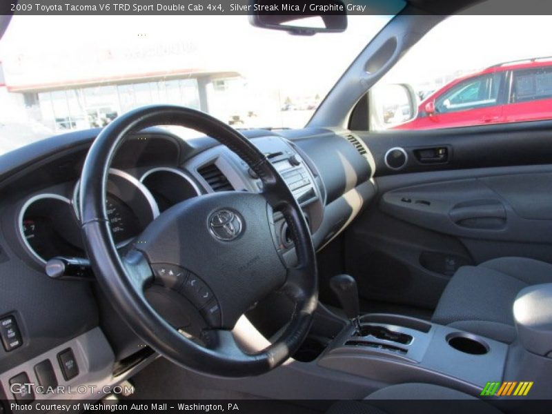 Silver Streak Mica / Graphite Gray 2009 Toyota Tacoma V6 TRD Sport Double Cab 4x4