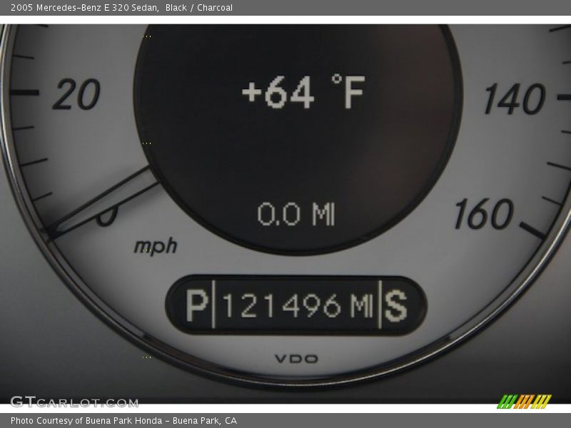 Black / Charcoal 2005 Mercedes-Benz E 320 Sedan