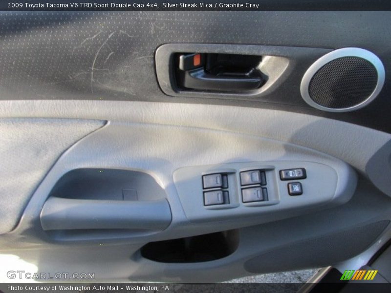 Silver Streak Mica / Graphite Gray 2009 Toyota Tacoma V6 TRD Sport Double Cab 4x4