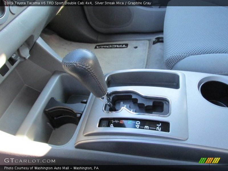 Silver Streak Mica / Graphite Gray 2009 Toyota Tacoma V6 TRD Sport Double Cab 4x4