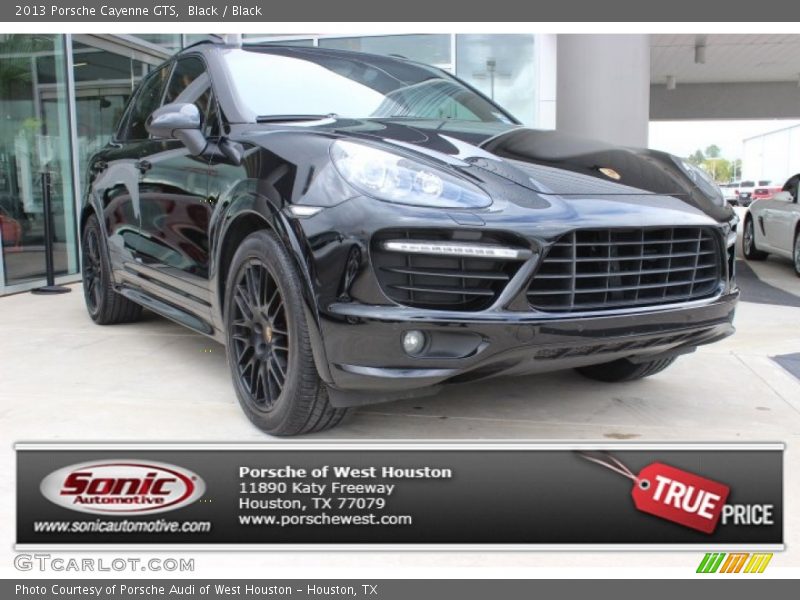 Black / Black 2013 Porsche Cayenne GTS
