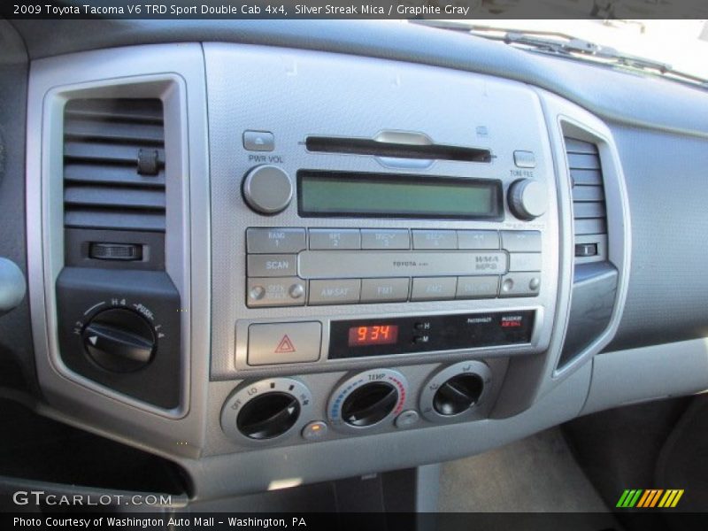 Silver Streak Mica / Graphite Gray 2009 Toyota Tacoma V6 TRD Sport Double Cab 4x4
