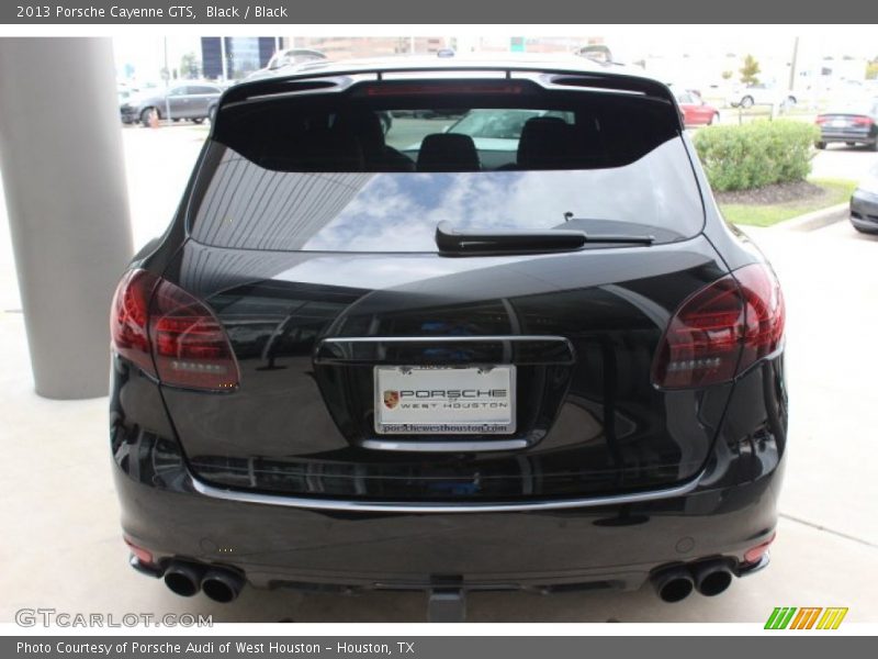 Black / Black 2013 Porsche Cayenne GTS