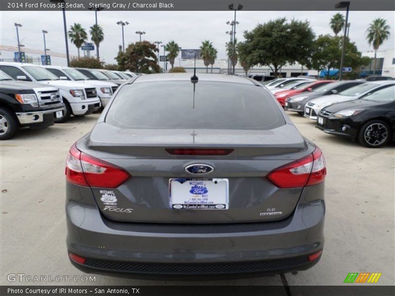 Sterling Gray / Charcoal Black 2014 Ford Focus SE Sedan