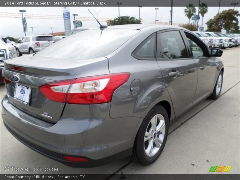 Sterling Gray / Charcoal Black 2014 Ford Focus SE Sedan