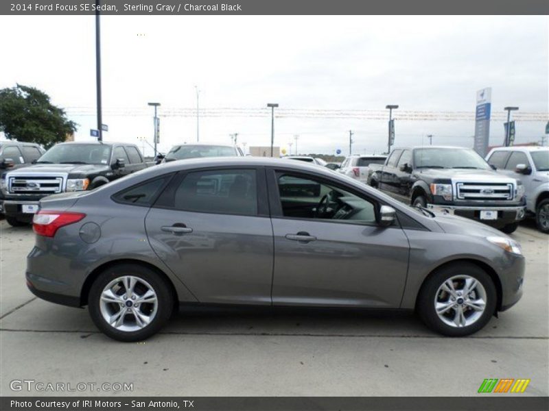 Sterling Gray / Charcoal Black 2014 Ford Focus SE Sedan