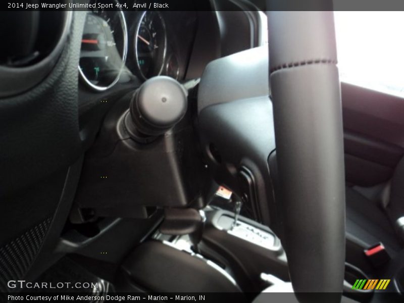 Anvil / Black 2014 Jeep Wrangler Unlimited Sport 4x4