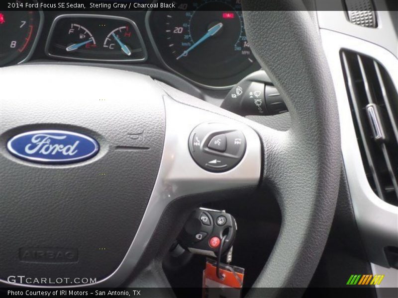 Sterling Gray / Charcoal Black 2014 Ford Focus SE Sedan