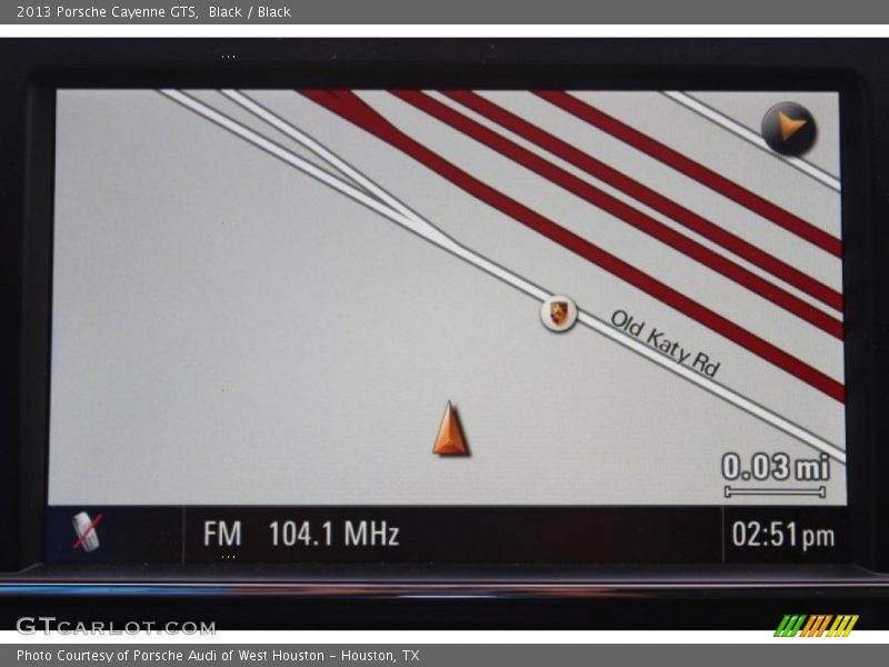 Navigation of 2013 Cayenne GTS