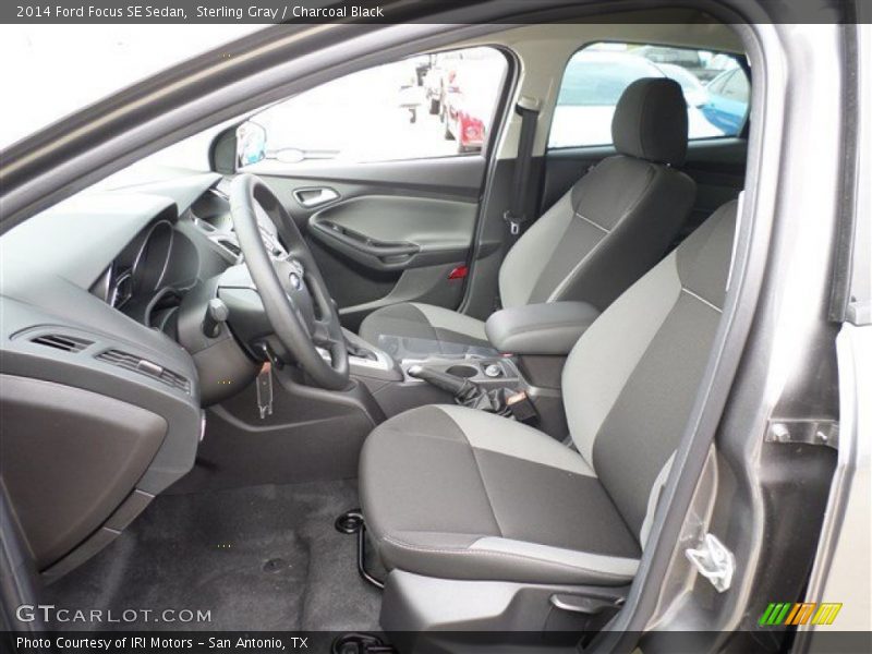 Sterling Gray / Charcoal Black 2014 Ford Focus SE Sedan