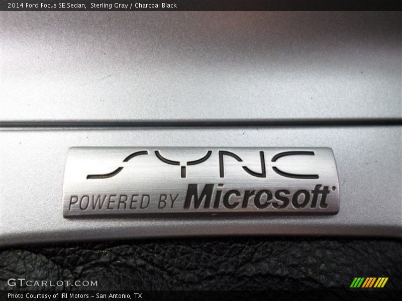 Sterling Gray / Charcoal Black 2014 Ford Focus SE Sedan