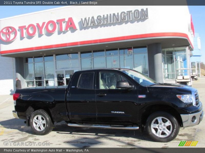 Black / Sand Beige 2011 Toyota Tundra SR5 Double Cab 4x4