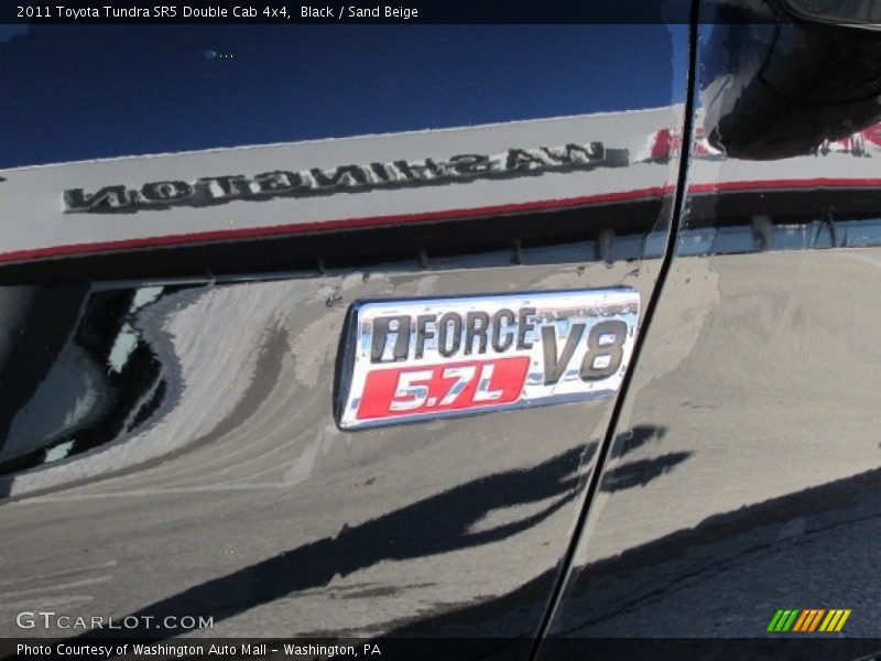 Black / Sand Beige 2011 Toyota Tundra SR5 Double Cab 4x4