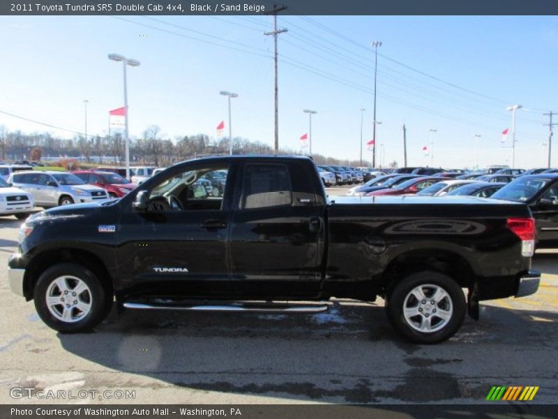 Black / Sand Beige 2011 Toyota Tundra SR5 Double Cab 4x4