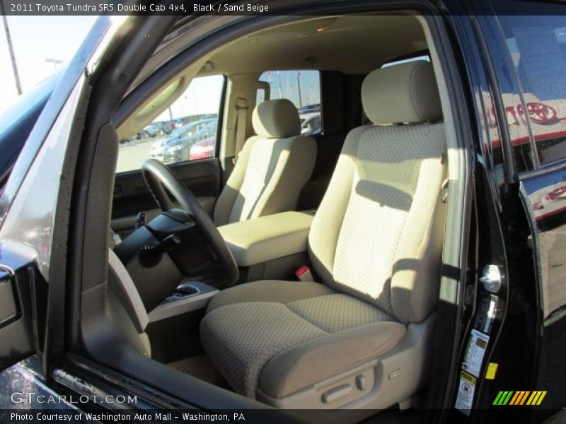 Black / Sand Beige 2011 Toyota Tundra SR5 Double Cab 4x4