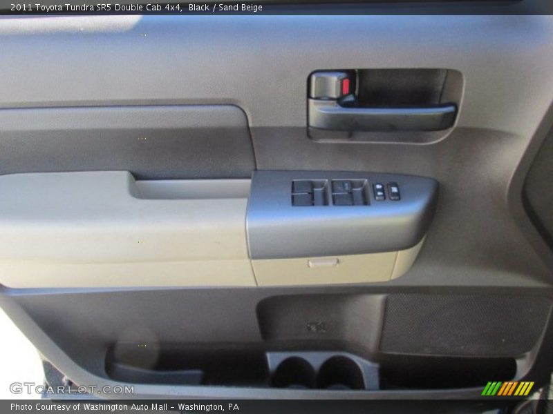 Black / Sand Beige 2011 Toyota Tundra SR5 Double Cab 4x4