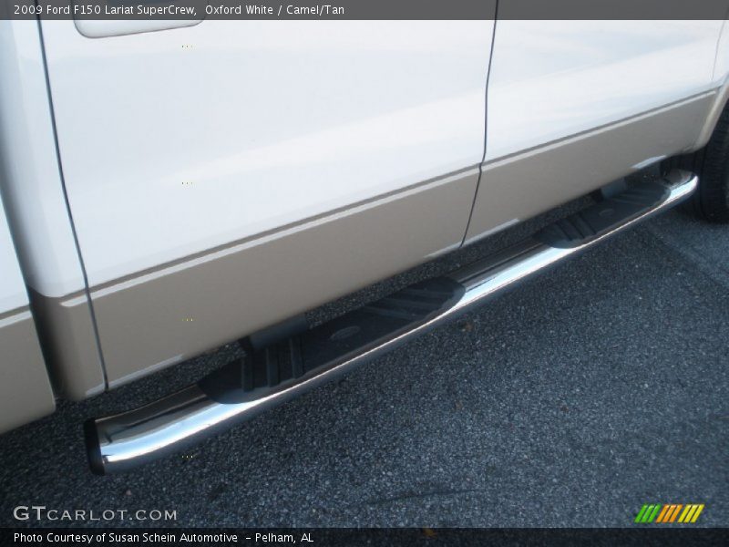 Oxford White / Camel/Tan 2009 Ford F150 Lariat SuperCrew