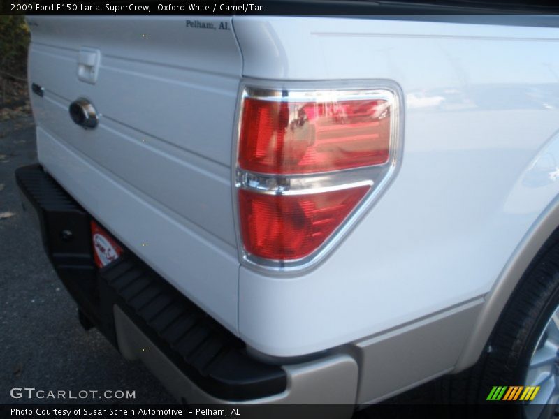Oxford White / Camel/Tan 2009 Ford F150 Lariat SuperCrew