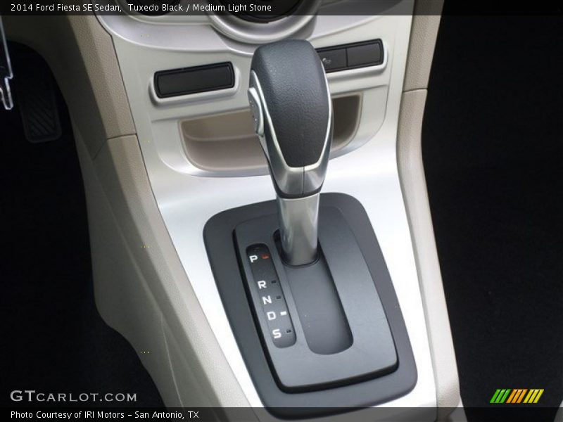 Tuxedo Black / Medium Light Stone 2014 Ford Fiesta SE Sedan