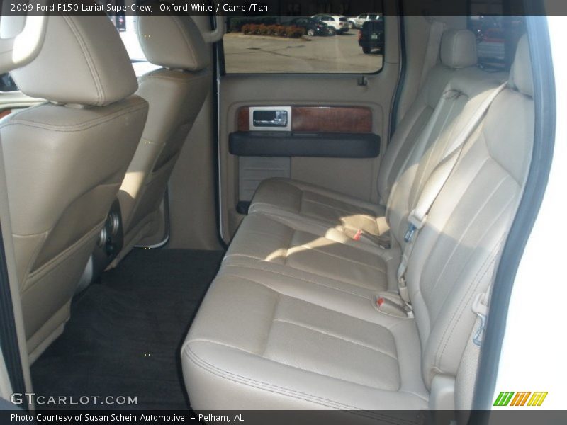 Oxford White / Camel/Tan 2009 Ford F150 Lariat SuperCrew