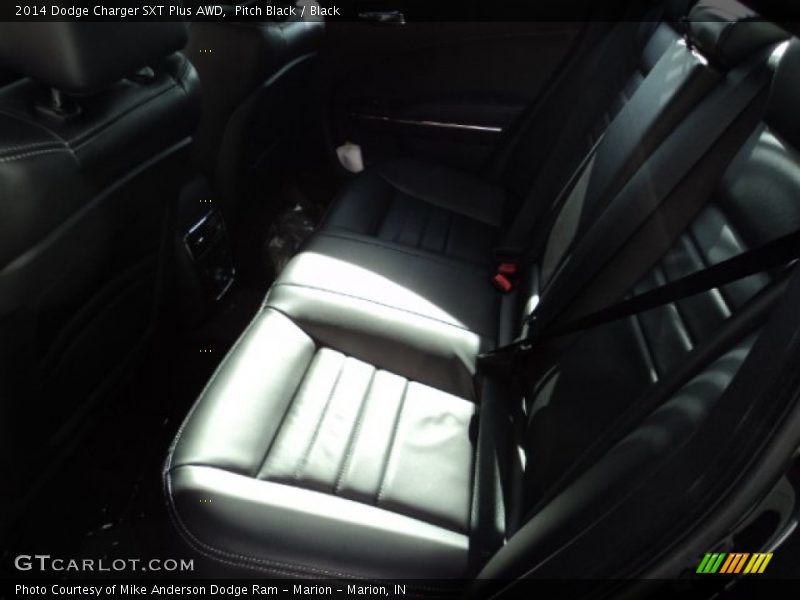 Pitch Black / Black 2014 Dodge Charger SXT Plus AWD