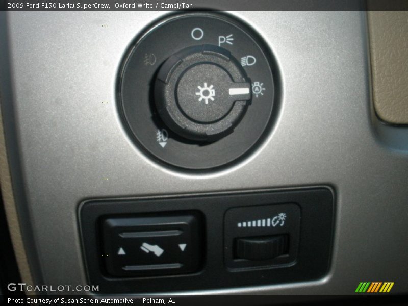 Oxford White / Camel/Tan 2009 Ford F150 Lariat SuperCrew