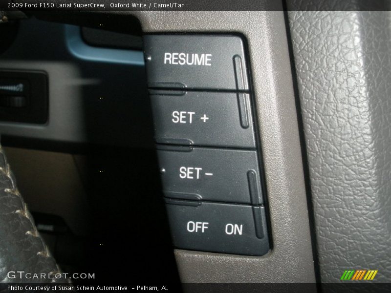 Oxford White / Camel/Tan 2009 Ford F150 Lariat SuperCrew
