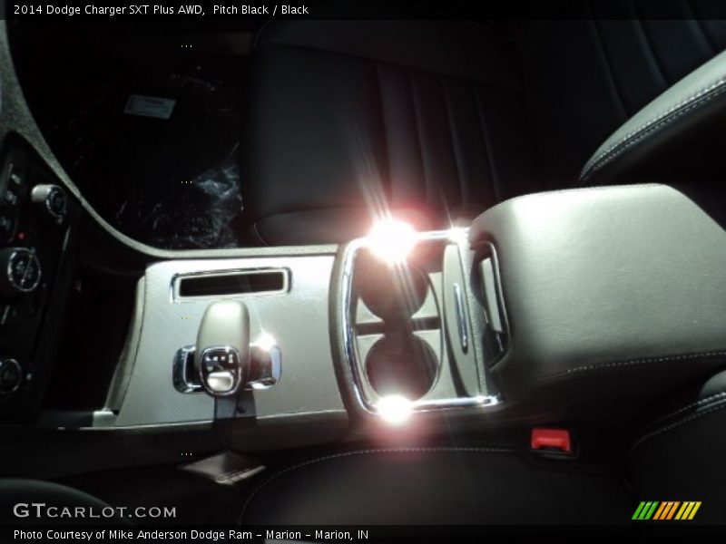 Pitch Black / Black 2014 Dodge Charger SXT Plus AWD