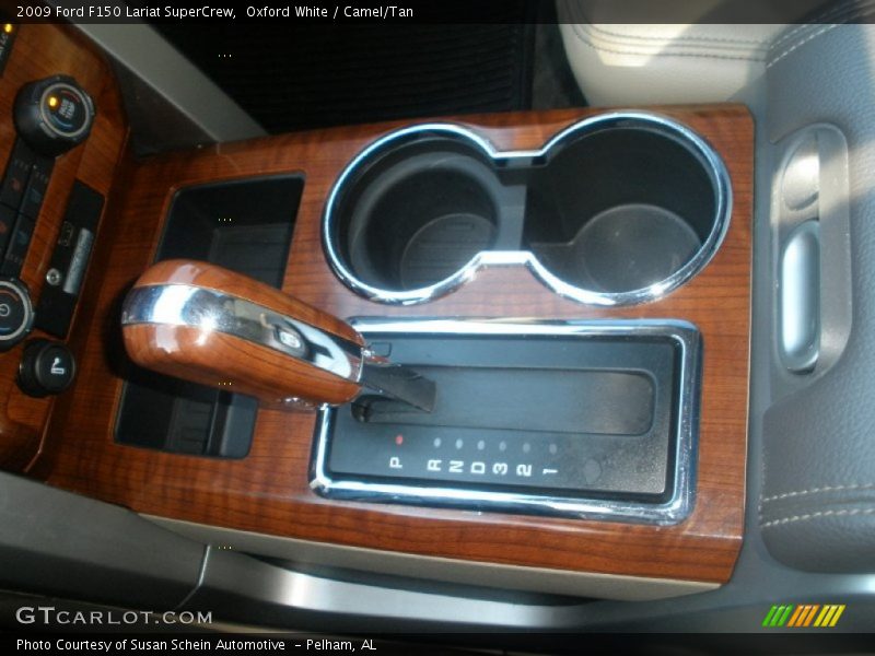 Oxford White / Camel/Tan 2009 Ford F150 Lariat SuperCrew