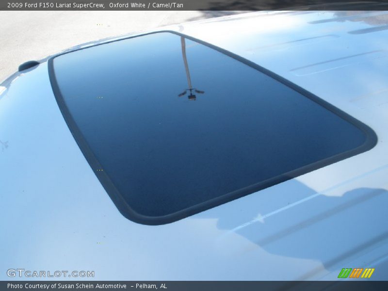 Oxford White / Camel/Tan 2009 Ford F150 Lariat SuperCrew