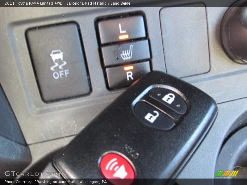 Barcelona Red Metallic / Sand Beige 2011 Toyota RAV4 Limited 4WD