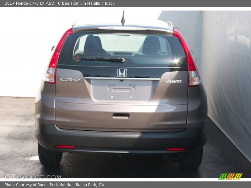 Urban Titanium Metallic / Black 2014 Honda CR-V LX AWD