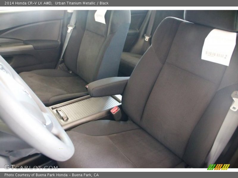 Urban Titanium Metallic / Black 2014 Honda CR-V LX AWD