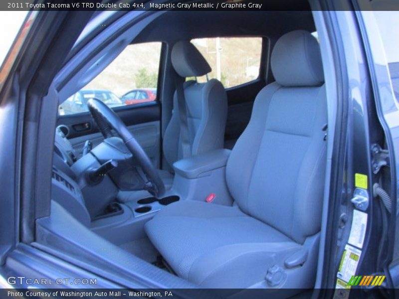 Magnetic Gray Metallic / Graphite Gray 2011 Toyota Tacoma V6 TRD Double Cab 4x4