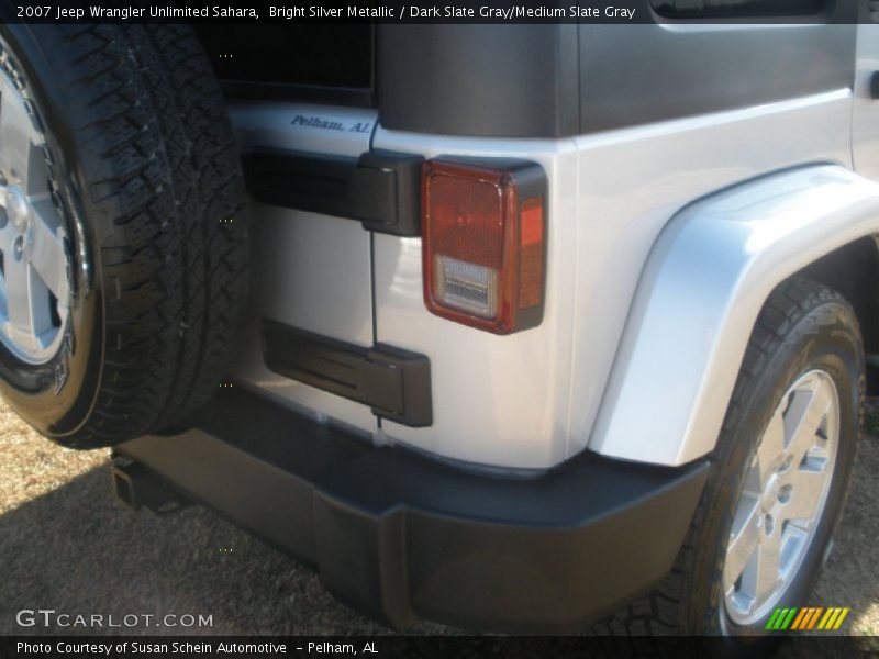 Bright Silver Metallic / Dark Slate Gray/Medium Slate Gray 2007 Jeep Wrangler Unlimited Sahara