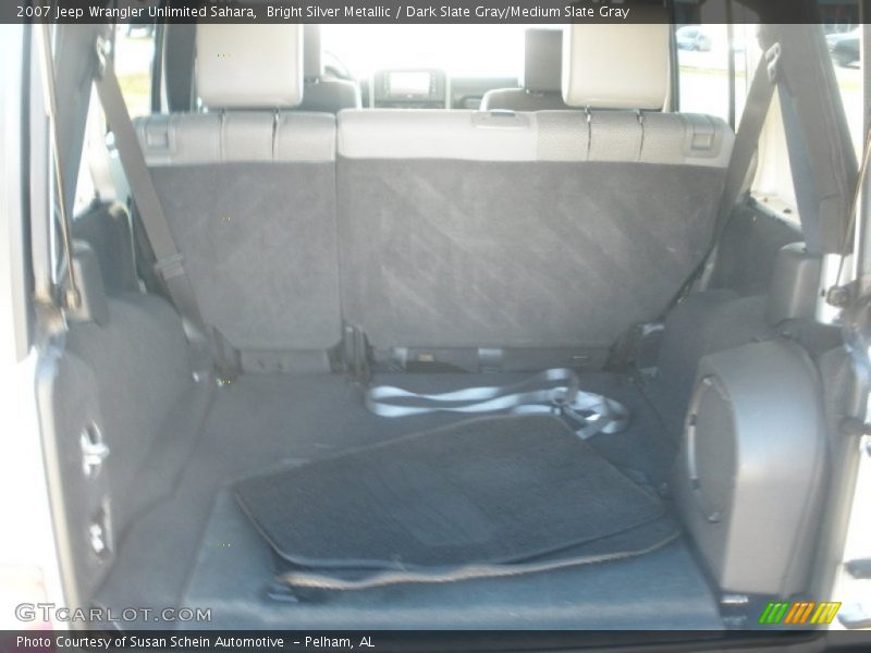 Bright Silver Metallic / Dark Slate Gray/Medium Slate Gray 2007 Jeep Wrangler Unlimited Sahara