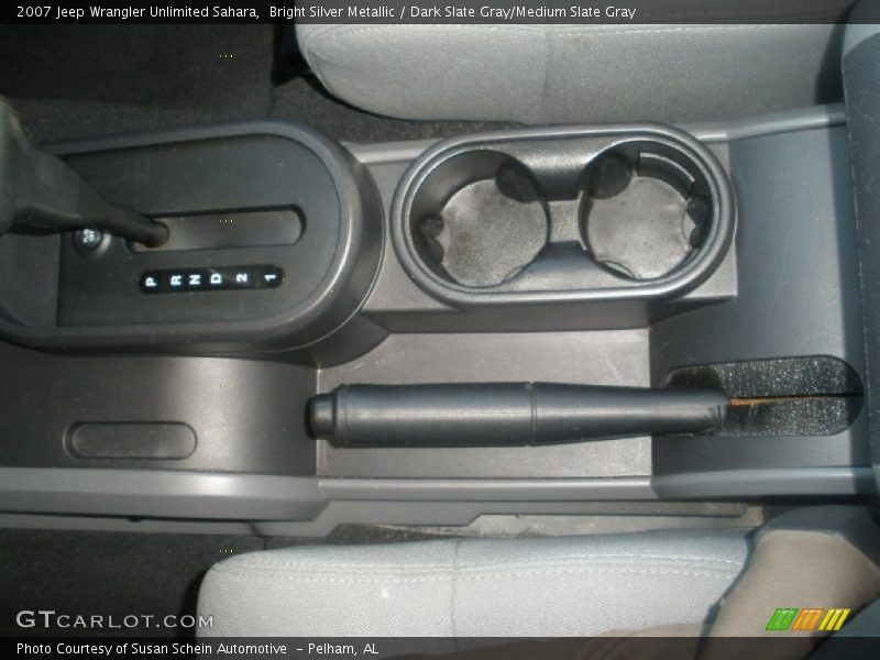 Bright Silver Metallic / Dark Slate Gray/Medium Slate Gray 2007 Jeep Wrangler Unlimited Sahara