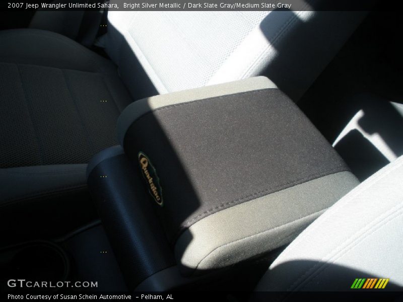 Bright Silver Metallic / Dark Slate Gray/Medium Slate Gray 2007 Jeep Wrangler Unlimited Sahara