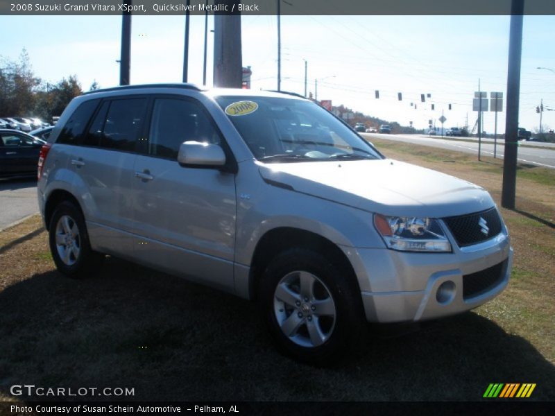 Quicksilver Metallic / Black 2008 Suzuki Grand Vitara XSport