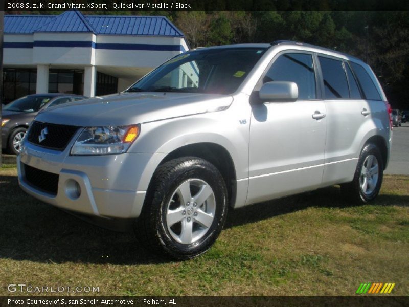 Quicksilver Metallic / Black 2008 Suzuki Grand Vitara XSport
